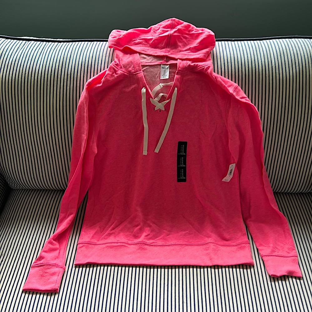 GAP Body hot pink hoodie